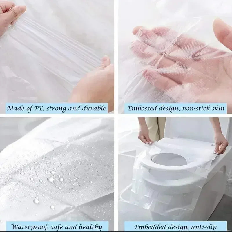 UROVIA CleanSeat – Disposable Toilet Covers for Hygiene On-the-Go